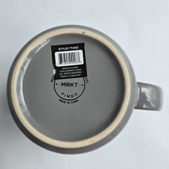 Dad The Man The Myth The Legend Grey Ceramic Coffee Mug 18 Oz By MRKT Finds - Picture 6 of 16